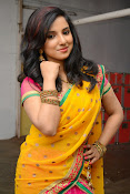 Leema glamorous photos in half saree-thumbnail-10