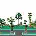 tukang desain taman surabaya,desain taman 3D