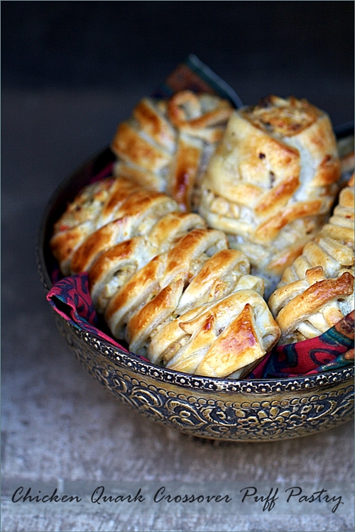 Chicken recipes with puff pastry