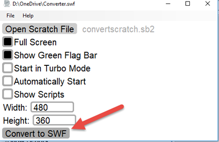 แปลงไฟล์เกมส์scratch 