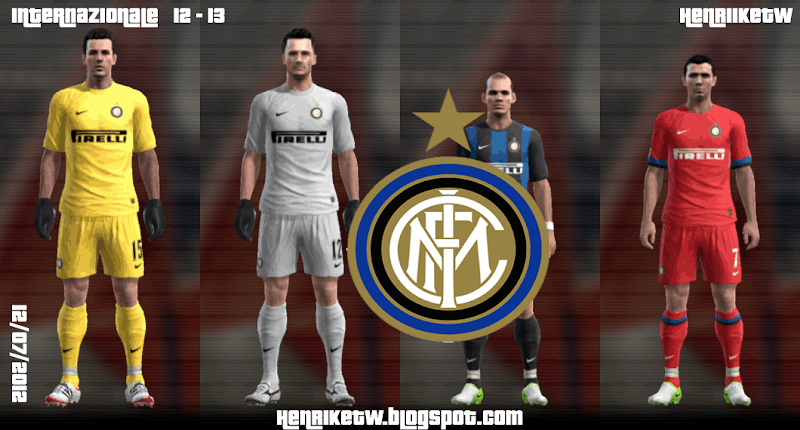 Inter de Milão Kitset 12-13 - PES 2012