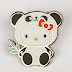 【創意糕點】KITTY熊貓造型手工餅乾