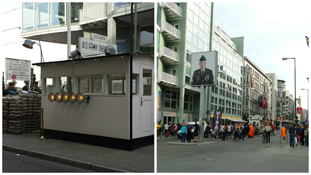 Checkpoint Charlie em Berlim 