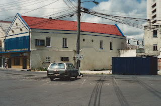 Diplomatic parking lot, downtown Bridgetown