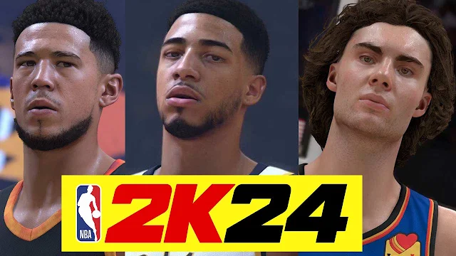 NBA 2K24 Face Scans