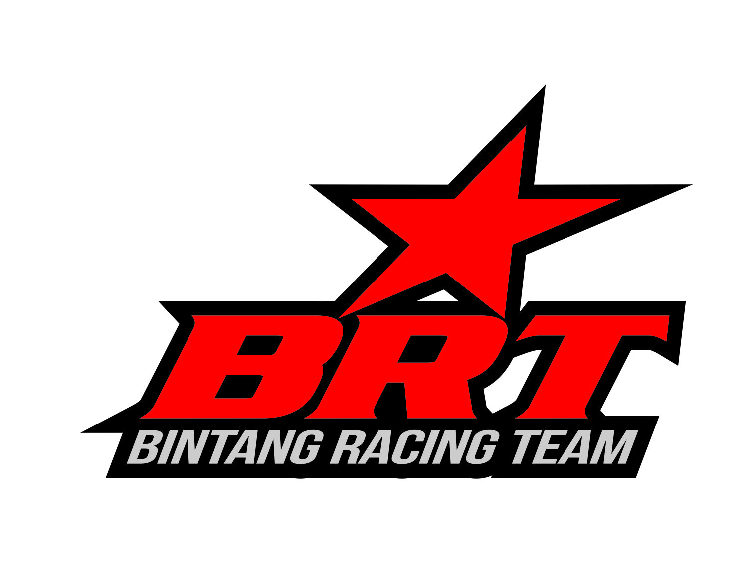 Logo Bintang  Racing  Team BRT Vector Cdr Png HD 