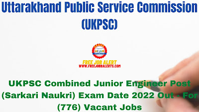 UKPSC Combined Junior Engineer
