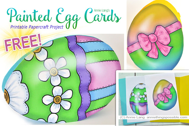 Annie Lang helps you Spring into Easter with a fun gathering of free craft projects, clipart and fun DIY ideas because Annie Things Possible with a little creativity!