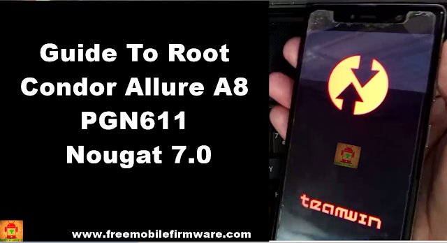 Guide To Root Condor Allure A8 PGN611 Nougat 7.0