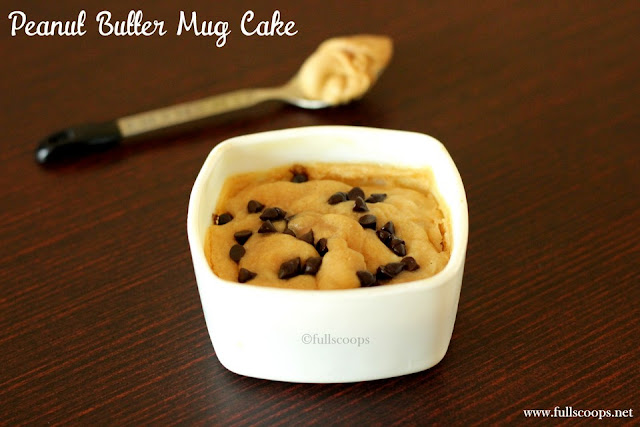 Peanut Butter Mug Cake