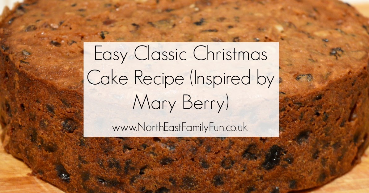Easy Classic Christmas Cake Recipe (Inspired by Mary Berry) | North East Family Fun