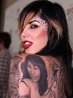 kat von d face tattoos artis