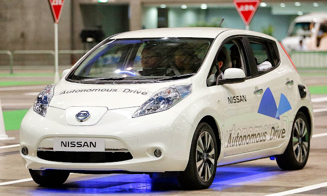 nissan autonomous drive car