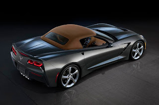 Chevrolet Corvette Stingray Convertible (2014) Rear Side