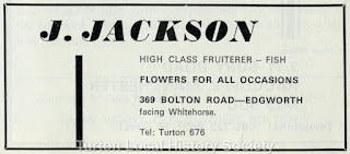 J. Jackson - Fruiterer, Fish & Flowers