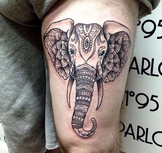 Top 50 ไอเดียรอยสักรูปช้าง Top Beautiful Elephant Tattoo designs