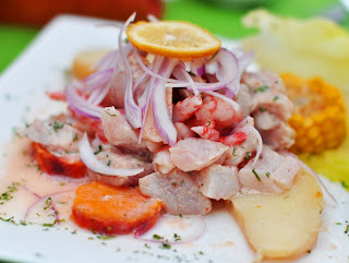 imagen de ceviche peruano