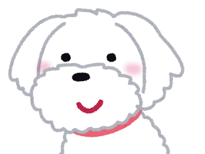 マルチーズ イラスト おしゃれ 439510