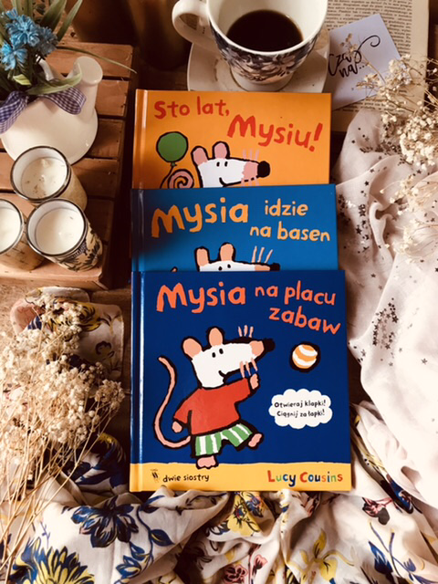 Lucy Cousins - Sto lat, Mysiu! // Mysia na placu zabaw // Mysia idzie na basen 