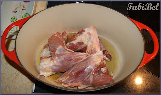 Preserved lamb shanks with honey and spices