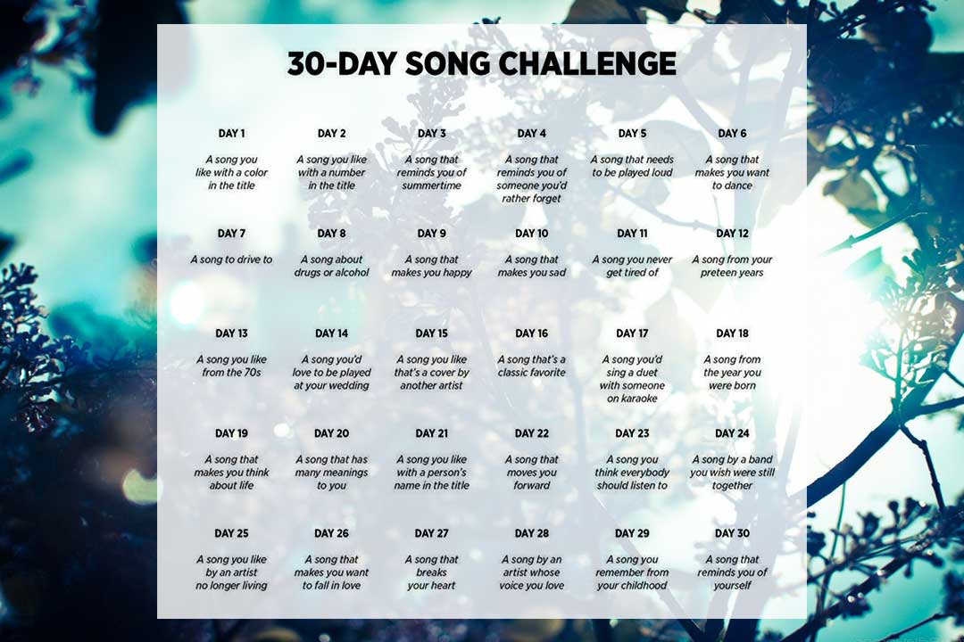 30 Day Song Challenge Heyjonski