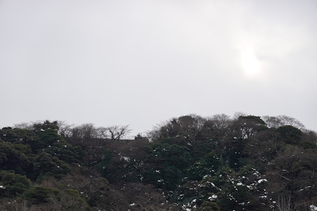 鳥取県米子市西町 湊山公園 米子城跡 天守跡の眺望