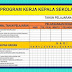 Terbaru Program Kerja Kepala Sekolah bentuk EXCEL