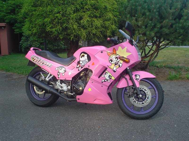 Gambar foto sepeda motor Kawasaki ninja 250 R modif for 