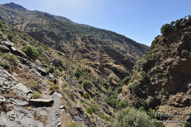 Vereda de la Estrella y Cueva Secreta por la Cuesta de los Presidiarios