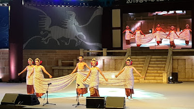   Tim Seni DIY Disambut Meriah  di Gyeongju World Culture Expo 2019