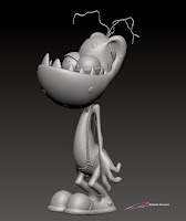 "Ralfie" - Character design & 3D model © Pierre Rouzier