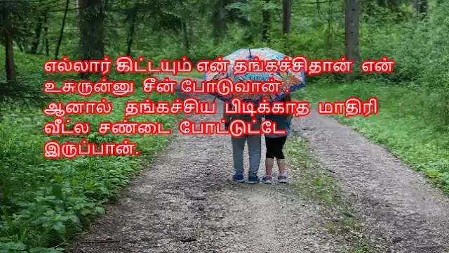 Brothers and Sisters Quotes in Tamil 4