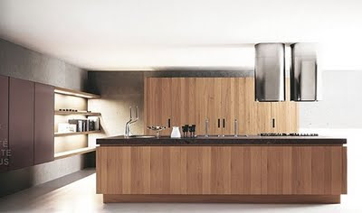 cocina moderna madera