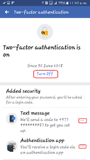 How to Enable/Disable 2FA on Facebook(PC or Mobile)-Tech Blogspot