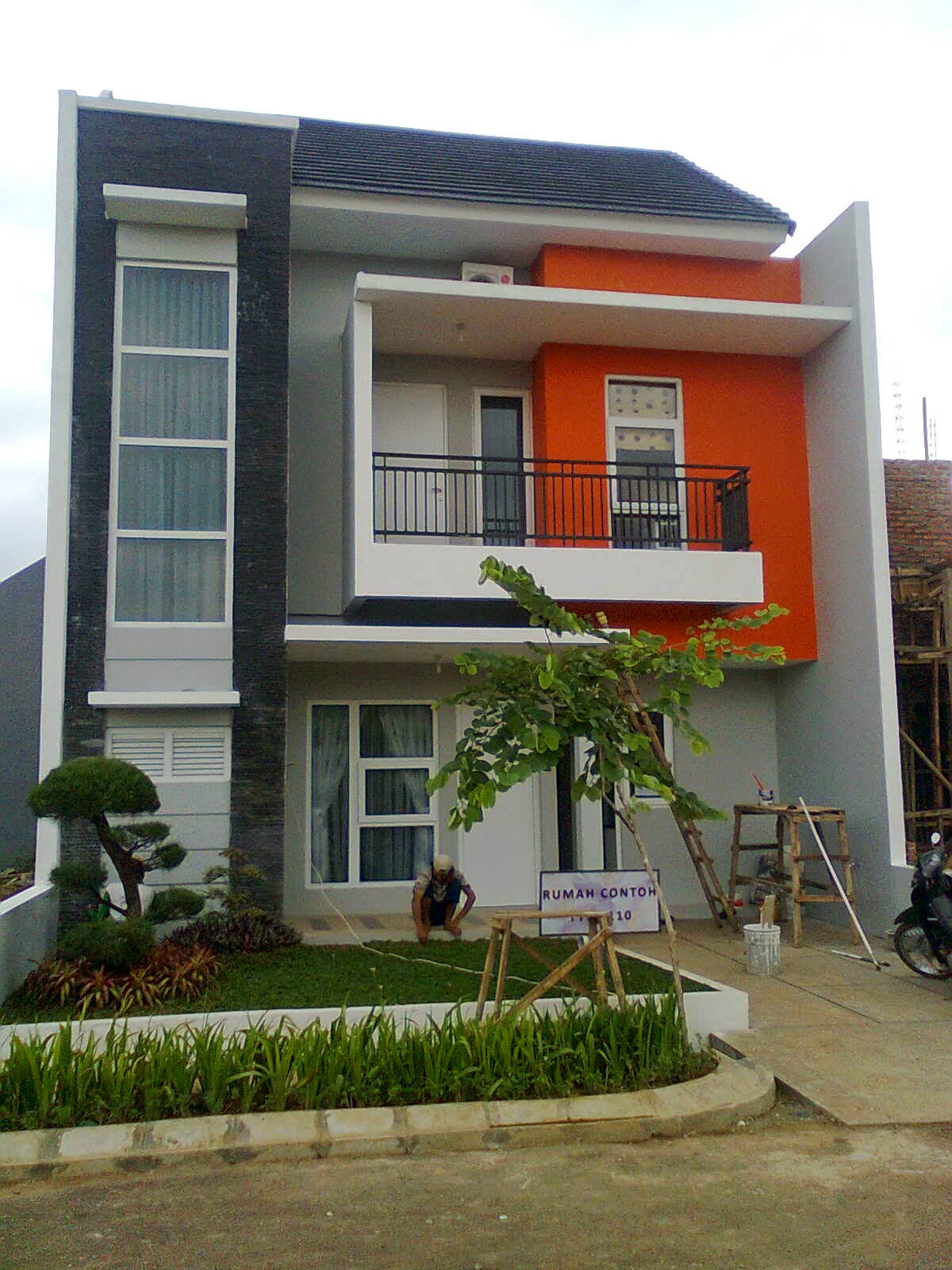 Info Desain Rumah Desain Rumah Minimalis Depan 8 Meter Lantai 2