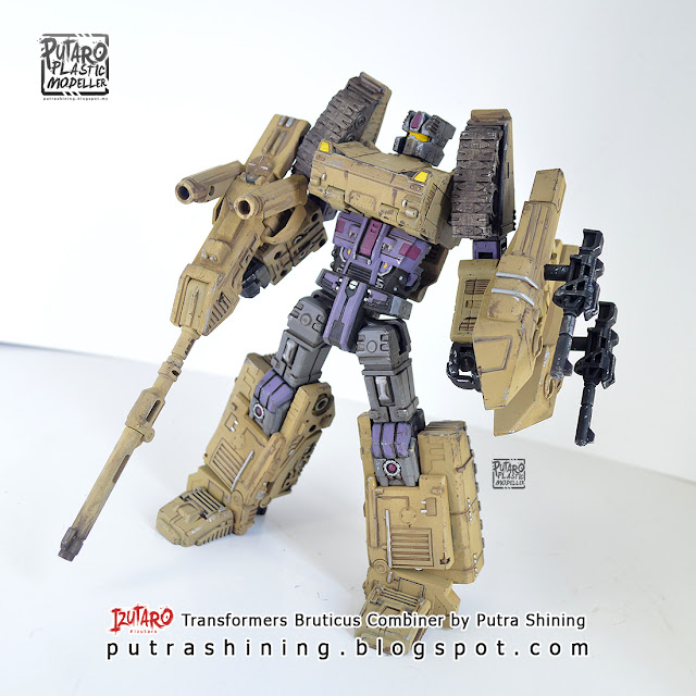 Toy Custom Paint: Transformers Bruticus Combiner by Putra Shining