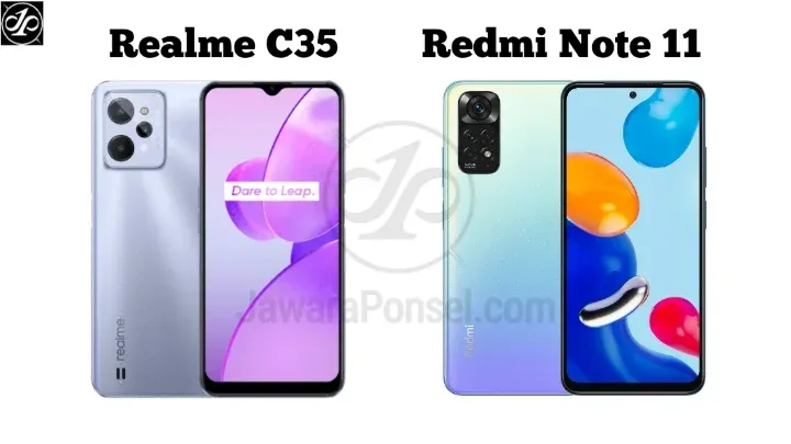 Realme C35 vs Redmi Note 11 Indonesia bagus mana