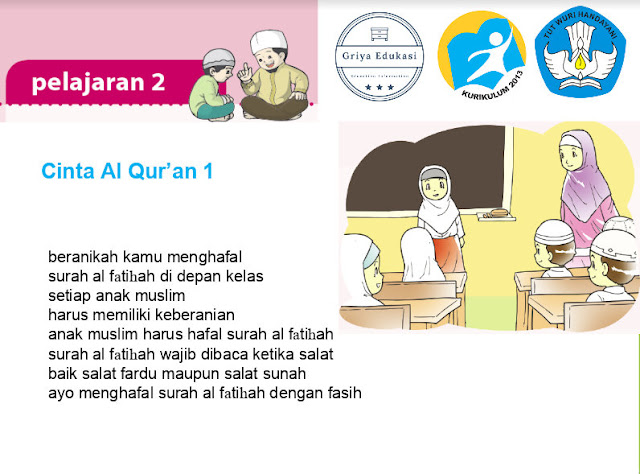 Power Point PAI Kelas 1 SD/MI - Cinta Al Quran 1