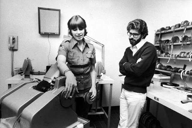 George Lucas and Marcia Lucas