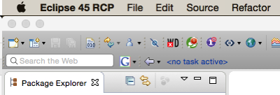 Eclipse Menu Bar