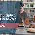 How to multiply 2 numbers in JAVA?