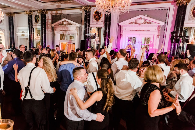 A classic formal winter wedding at the Hotel Monaco and The Belvedere in Baltimore, Maryland Photographed by Heather Ryan Photography