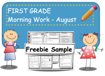 1st Grade Bell Work - Freebie