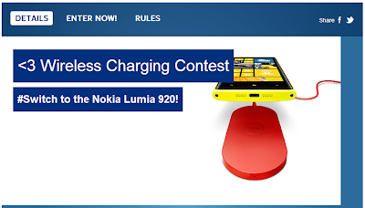 Contest: Win a Nokia Lumia 920 with a Wireless Charging Pad