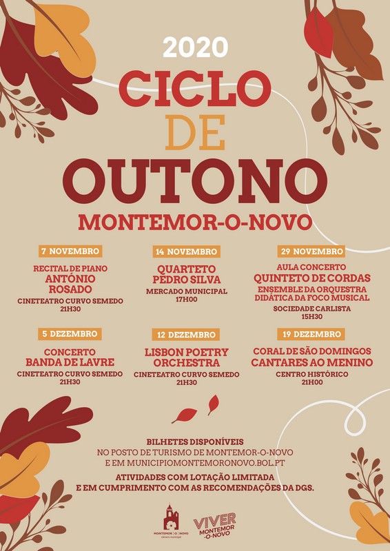 Ciclo de Outono em Montemor-o-Novo