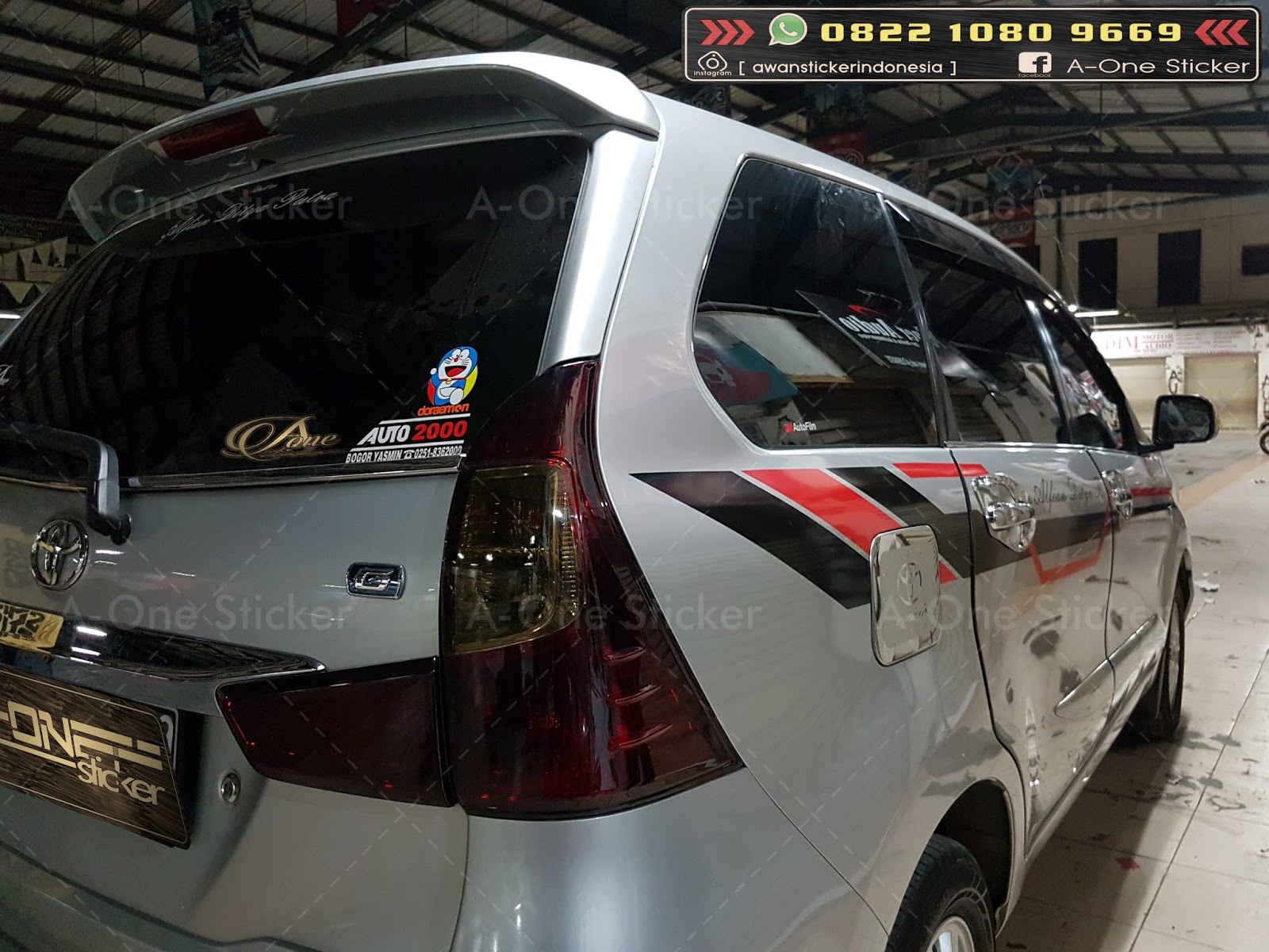  Cutting Sticker Mobil modifikasi Sticker Depok Jakarta 