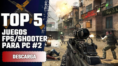 TOP 5 JUEGOS FPS/SHOOTER (MUY POCOS RECURSOS) PARA PC DE POCOS REQUISITOS #2
