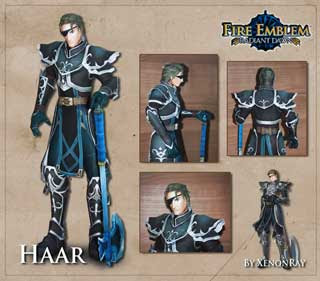 Haar Papercraft