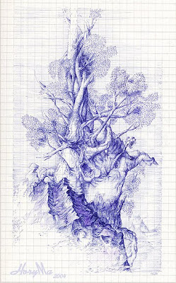 ballpoint pen art