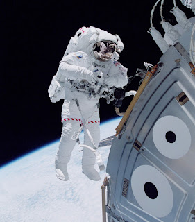 Robot on the space